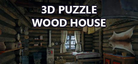 3D PUZZLE - Wood House